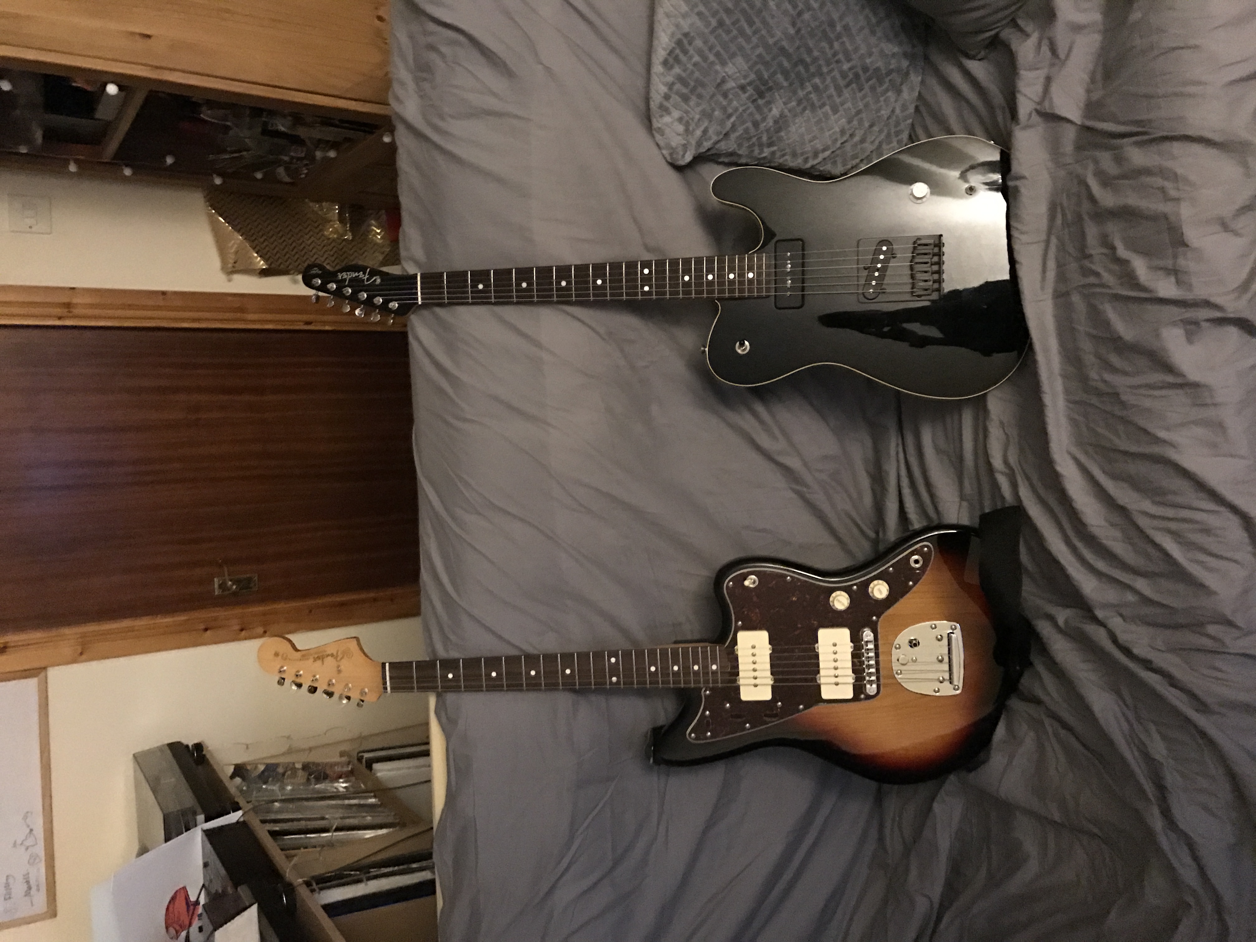 My two favourite guitars